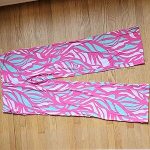 Lilly Pulitzer Pink Women's Pants Size Small - Stretchy